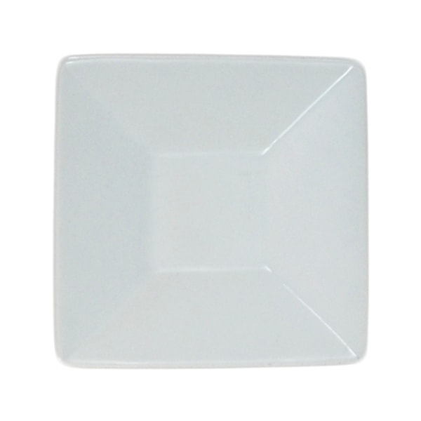 Mini porcelænsskål Dip Square Sloping - 20 pakke Vit