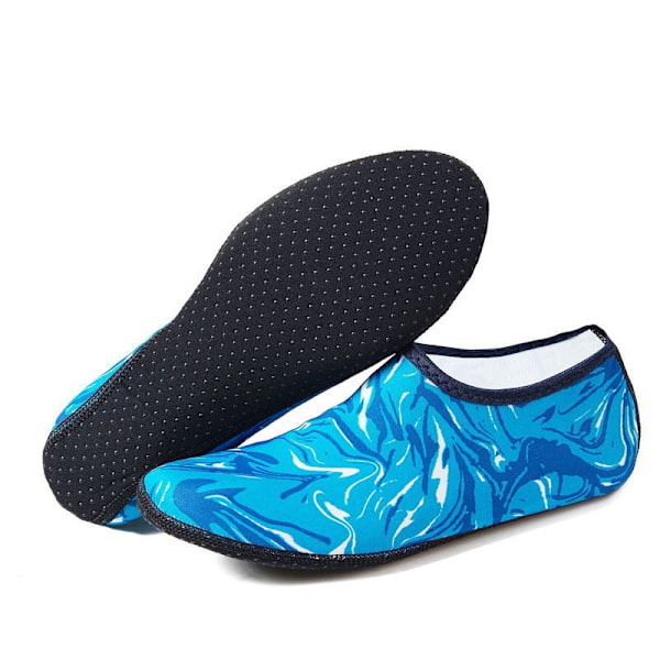 Strand-/yogasko - Blå XXL (41-43)