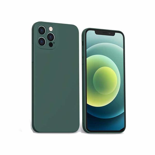 iPhone 14 Pro Case - Microfiber Silicone Svart