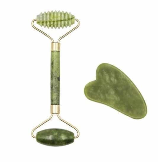 Gua Sha massage kit Delux - Green