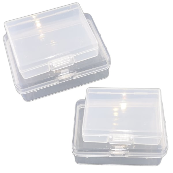 Plastlåda för förvaring  - 4 pack