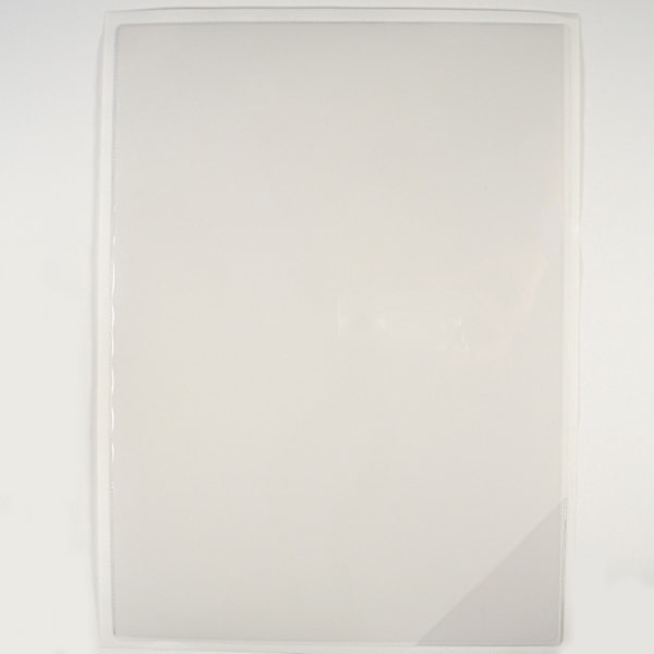 A5 Plastic Case - Self-adhesive 6-pack Transparent