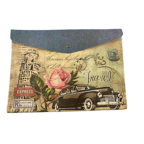Envelope format Protective case in A4 size Multiple motives Cykel
