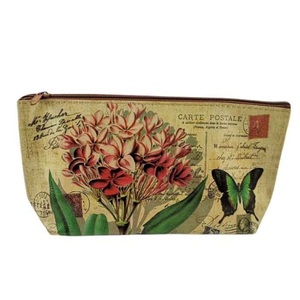 Make-up Case - Zipper Flower