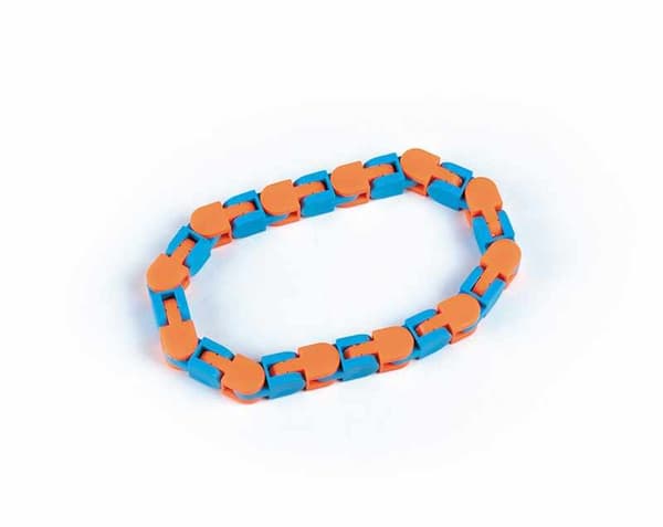 Fidget Toys - Fidget Leksak - Böjd Räls blå/grön blå/grön