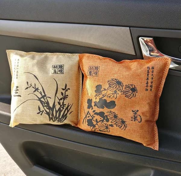 Air Purifier - Bamboo Carbon Bag 500 g Grön