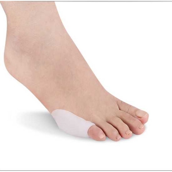 Hallux Valgus - Lilltå Skydd 2-pack Vit
