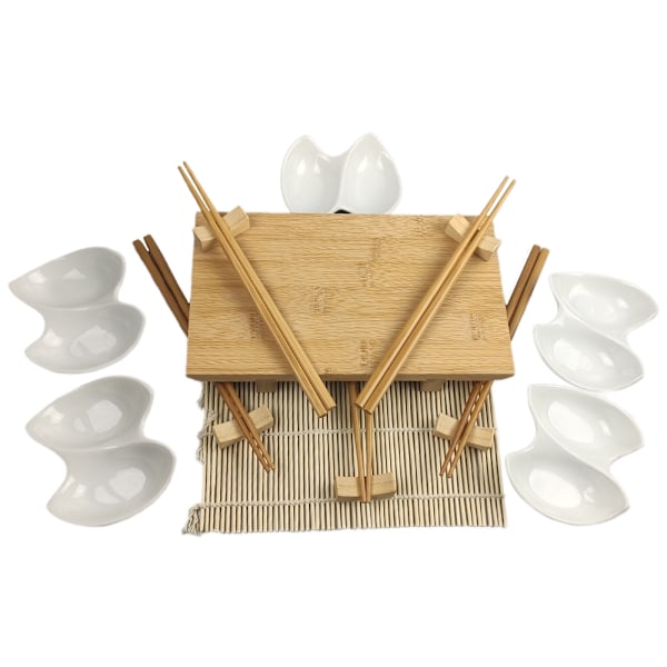 Sushi Serving Kit - Suurempi Easy Five Guests + kaksi kappaletta Vit