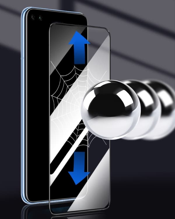 Realme X50 - Heltäckande Härdat Skyddsglas