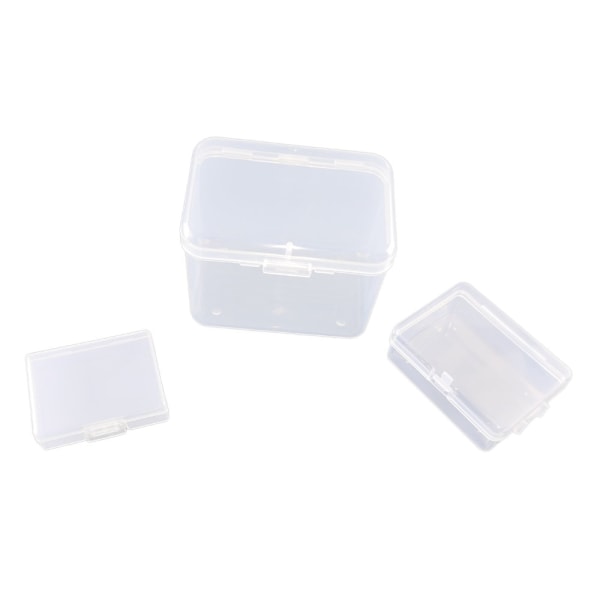 Plastlåda för förvaring - 3 pack