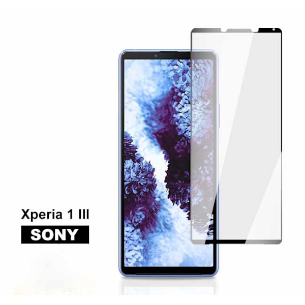Sony Xperia 1 III - Full Coverage Tempered Protective glass