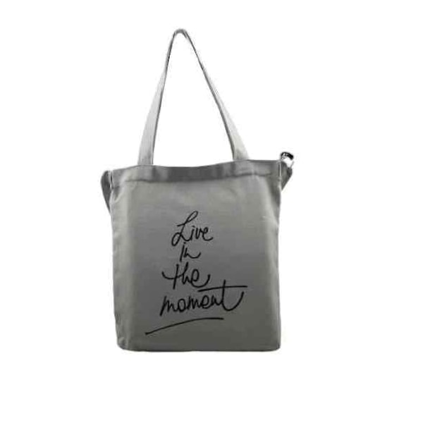 Canvas Bag Shoulder Strap - Two colors Grå