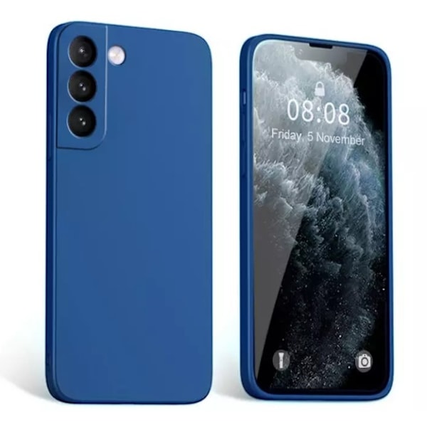 Samsung Galaxy S21 Plus Case - Microfiber Silicone Svart