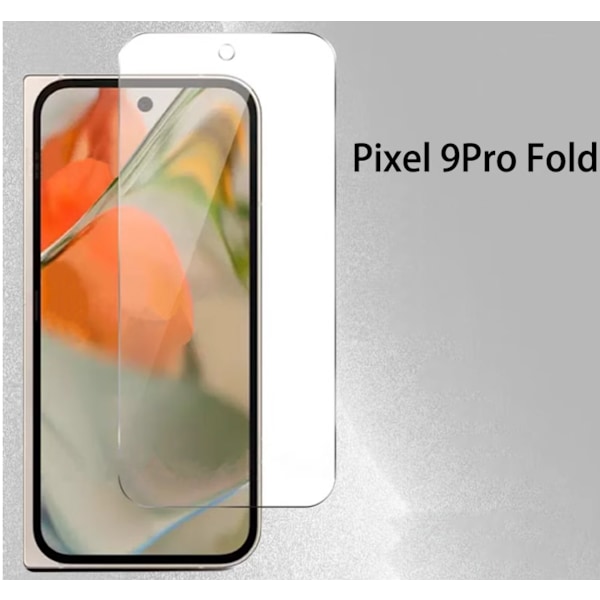 Google Pixel 9 Pro Fold Fram - Härdat Skyddsglas / Skärmskydd