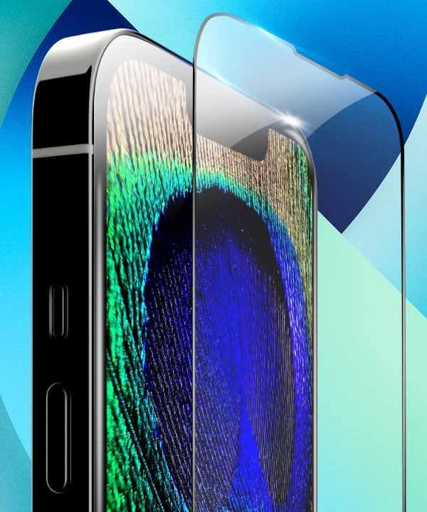 3-pack - iPhone 14 Plus Laadukas kattava karkaistu lasi näytönsuojus