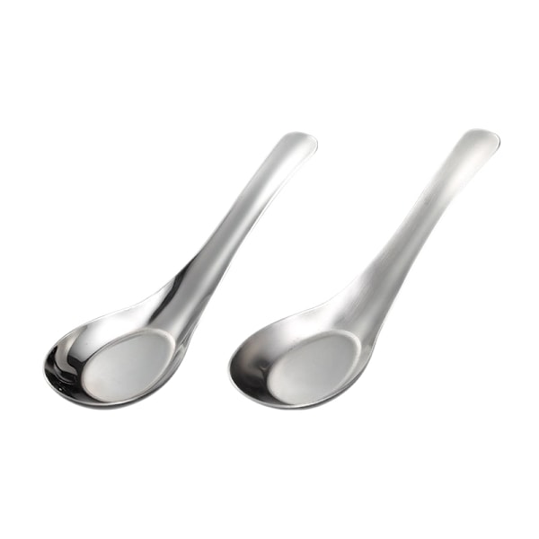 Asiatisk suppeske - rustfrit stål 2-pak 2-pack