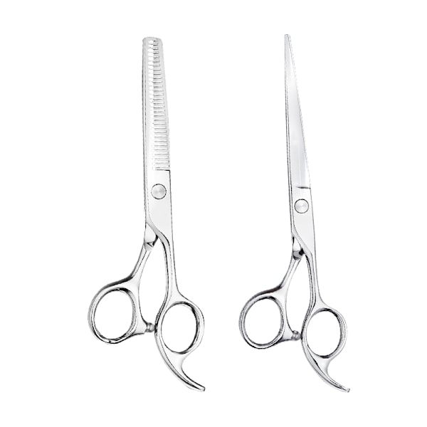 Professional hairdressing scissors and thinning scissors with case Lyx
