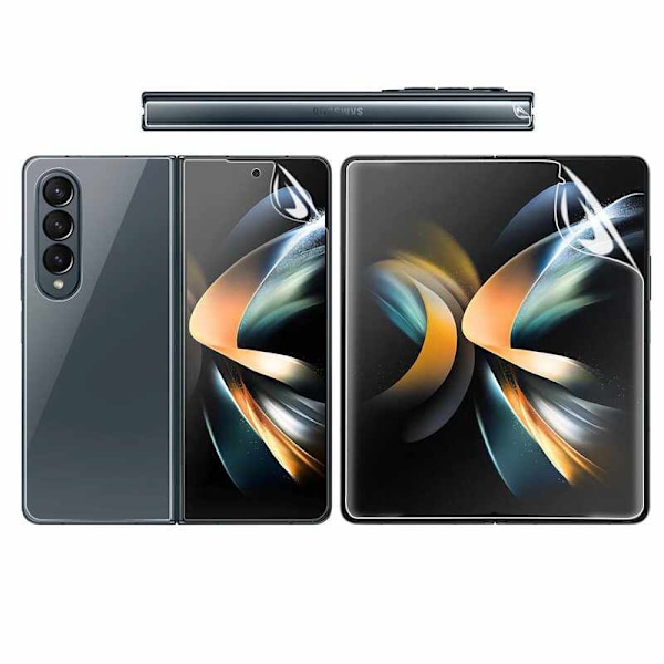 Samsung Galaxy Z Fold 5 - Pehmeä suojakalvo neljä kappaletta