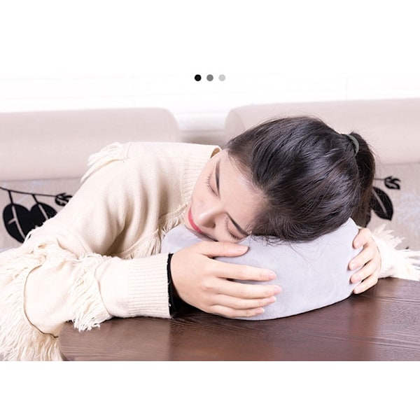 U-formad Massage Kudde Beige