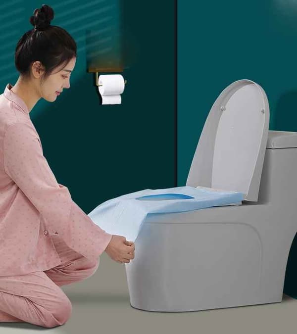 Hygieeniset wc-istuimen suojukset 10-pack Grön
