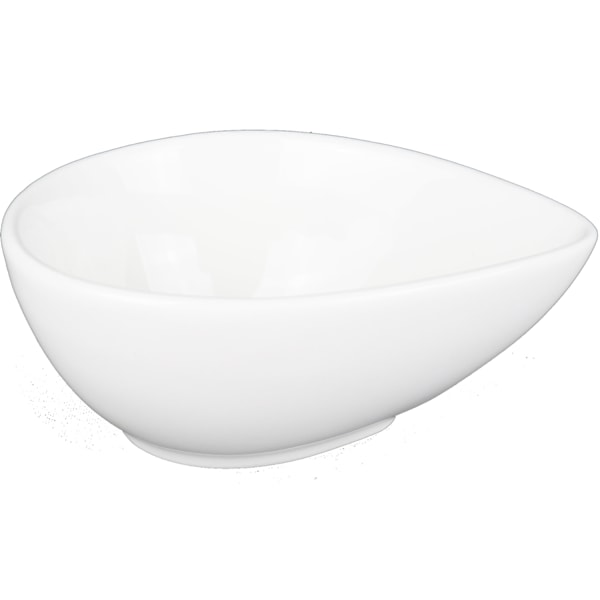 Mini posliinikulho Dip - Drop - 12 kpl - 12 pakkaus Vit