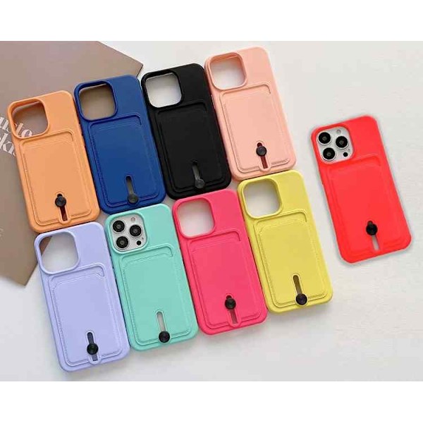 iPhone 13 Shell - Korttipaikka Black