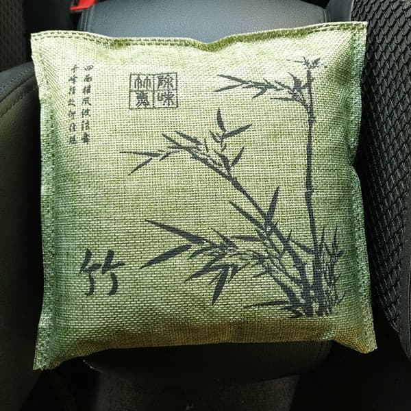 Air Purifier - Bamboo Carbon Bag 500 g Grön