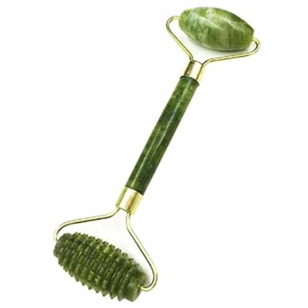 Jade Roller Large Taggig - Grøn