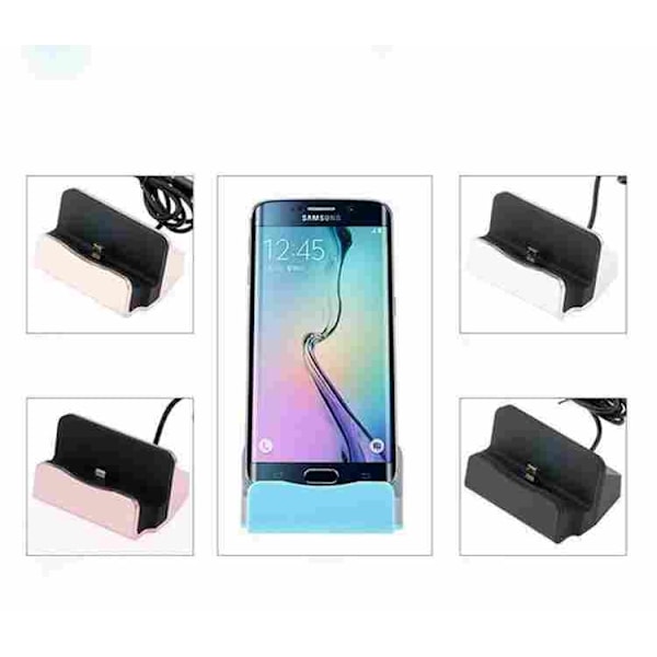 Phone Dock - Micro USB Charging Svart