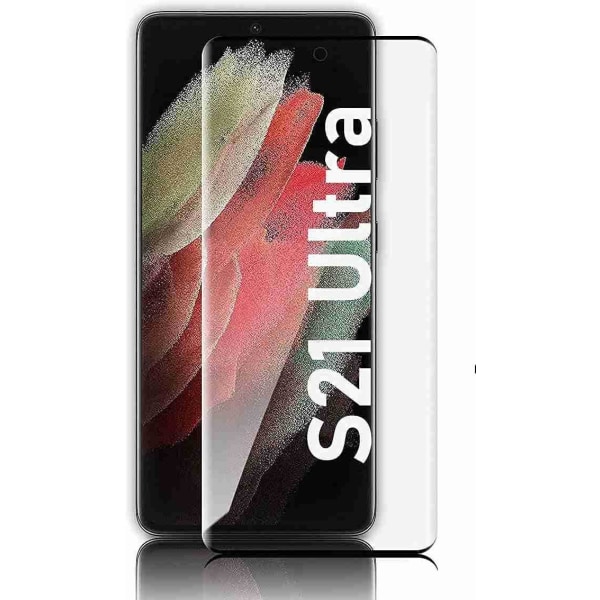 Samsung Galaxy S21 Ultra - Hærdet beskyttelsesglas - 2 stk