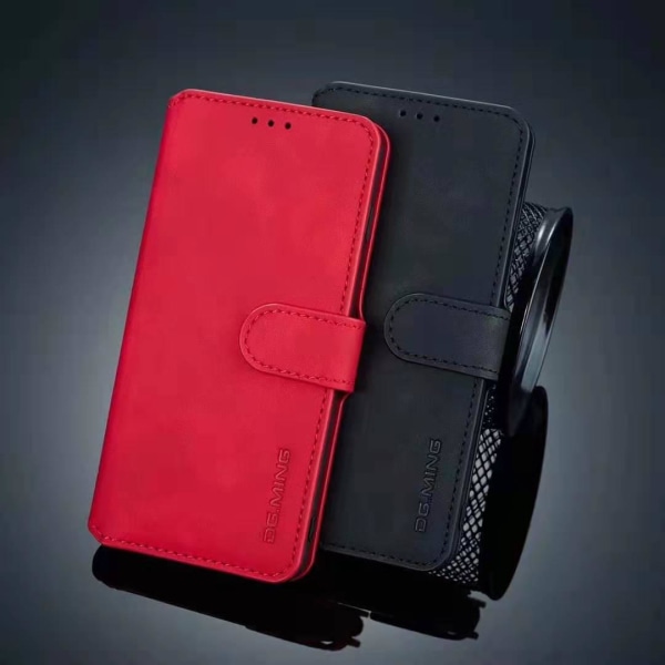OnePlus 7T Plånboksfodral-DG.MING röd