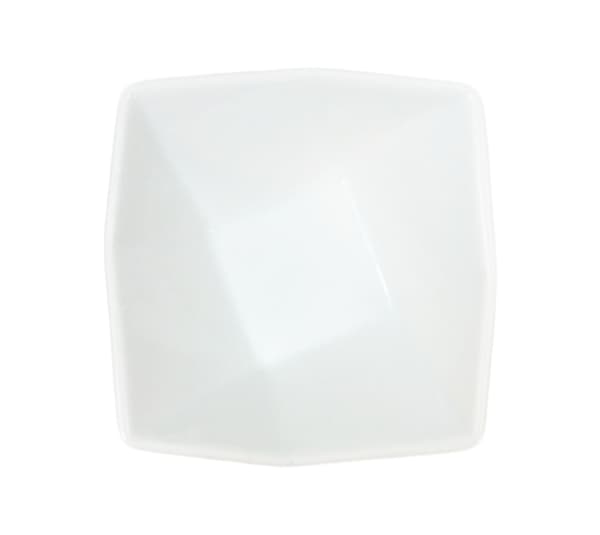 Miniposliinikulho Corner Square - 12 kpl pakkaus Vit