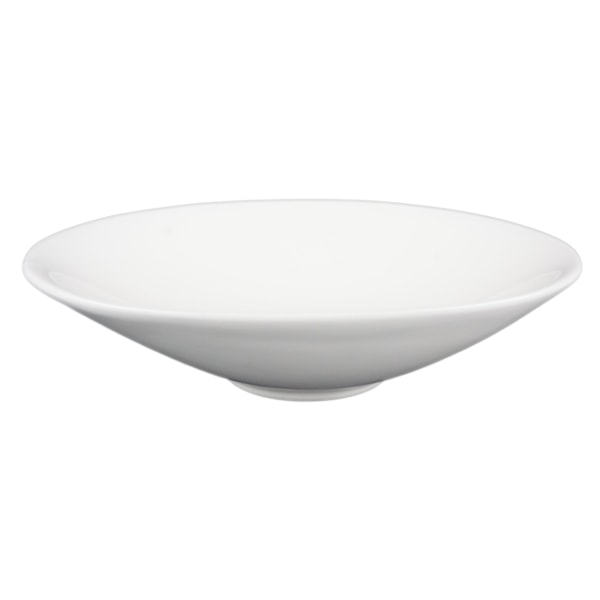 Posliiniastiasto Lautanen ja soikeat kulhot - B004 - 9 kpl. Vit