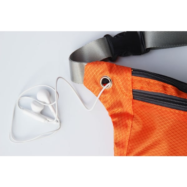 Polyester Midjeväska - 3 fack Orange