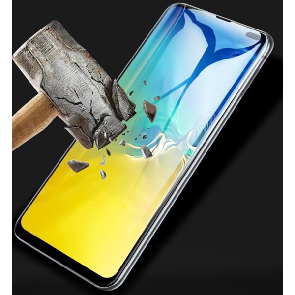 Samsung Galaxy S10 - Fuldt hærdet beskyttelsesglas