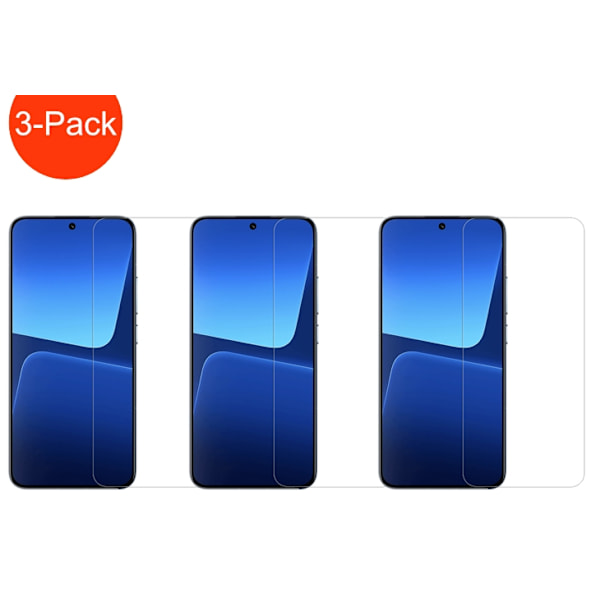3-Pack - iPhone 15 Hög Kvalitets Härdat Glas Skärmskydd