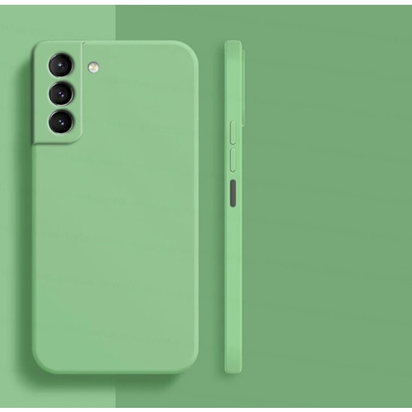 Samsung Galaxy S21 Plus Skal - Mikrofiber Silikon Svart