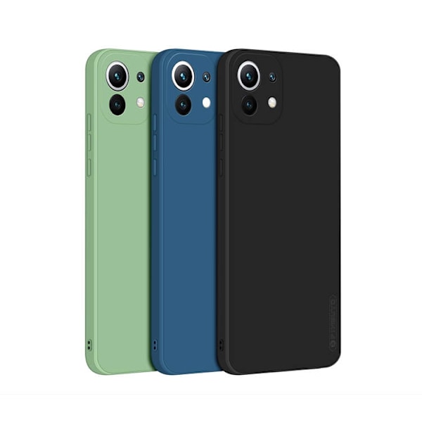 Xiaomi Mi 11 - Silicone Case Microfiber Svart