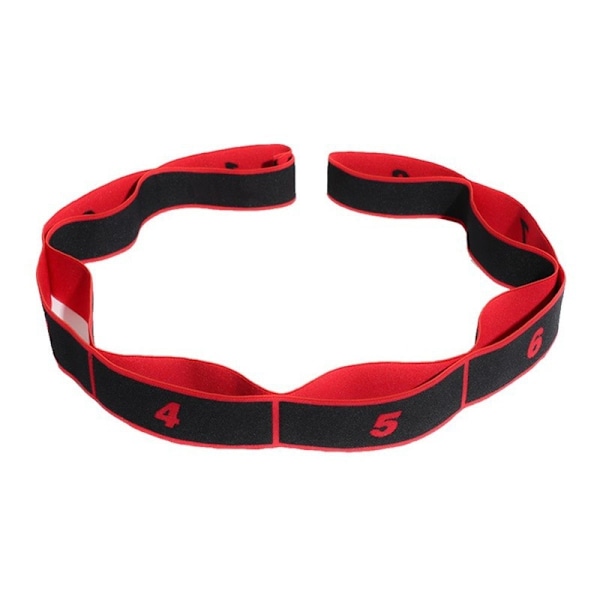 Jooga Pull Loop Strap - Venyttely / Jalkojen harjoittelu röd