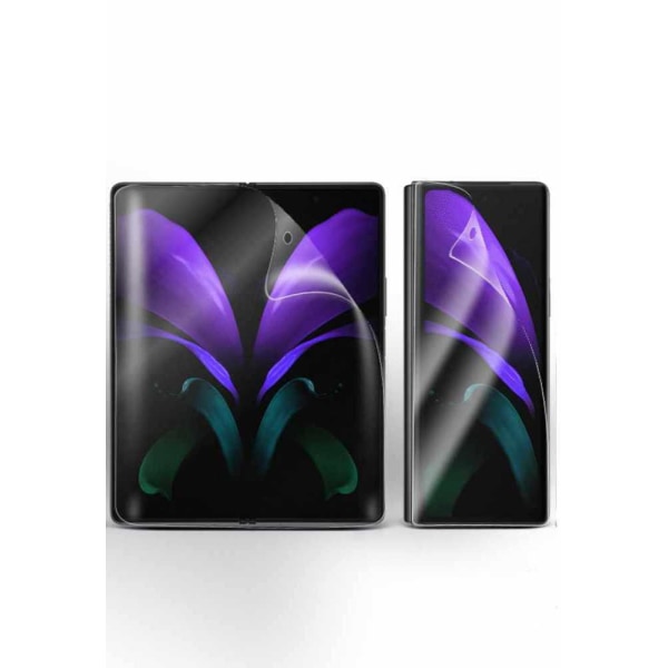 Samsung Galaxy Z Fold 3 - Kaksiosainen pehmeä suojakalvo