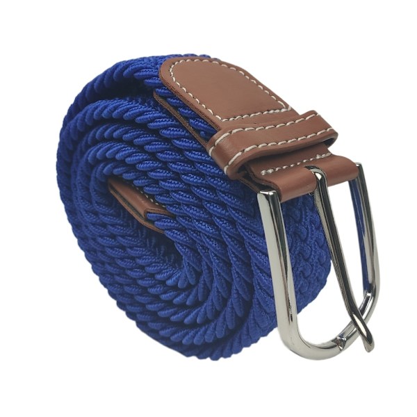 Flexibelt Canvastyg Bälte - 25 färger Mörkgrå