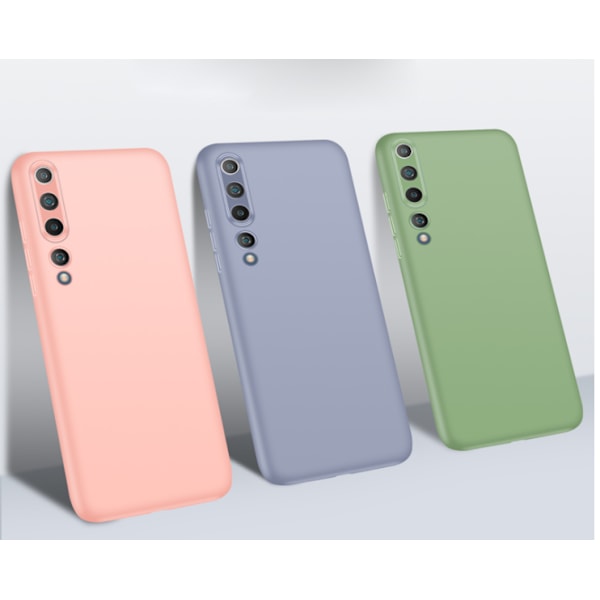 Xiaomi mi 10 / 10 Pro silikon mikrofiber skal  svart