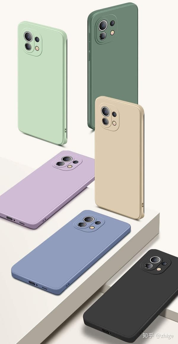 Xiaomi Mi 11 Lite - Silicone Case Microfiber Rosa