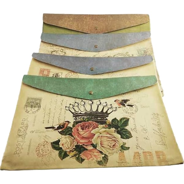 Envelope format Protective case in A4 size Multiple motives blomma
