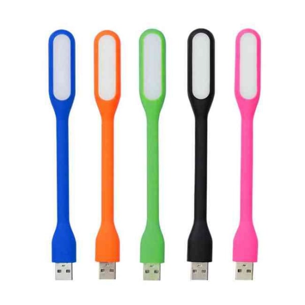 USB Lampa - LED Flexibel Grön