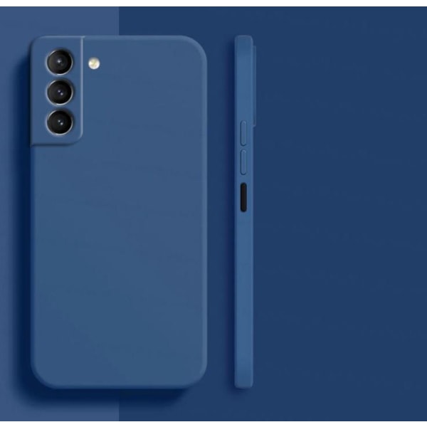 Samsung Galaxy S22 Plus Skal - Mikrofiber Silikon Blå