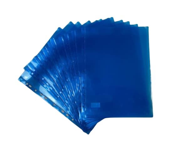 A4 muovitasku - reikä 10-pack Lila