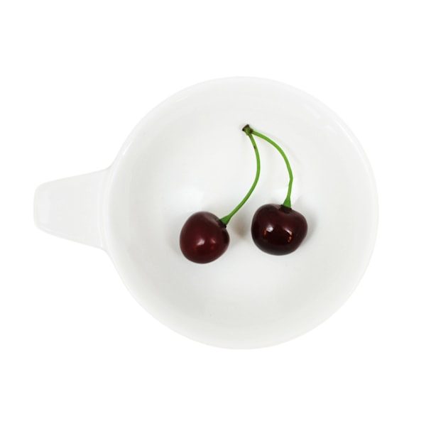 Mini Porslin Skål Grep - 20 pack Vit