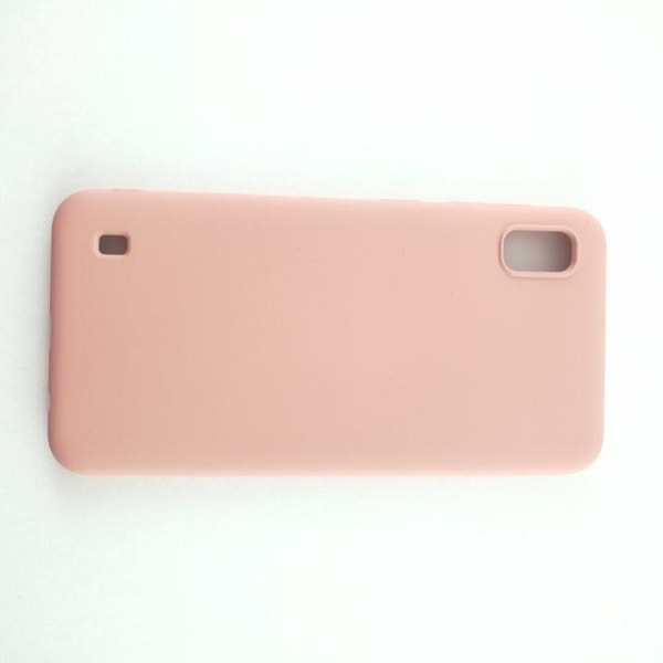 Samsung Galaxy A10 Case - Silicone Microfiber Mörklila