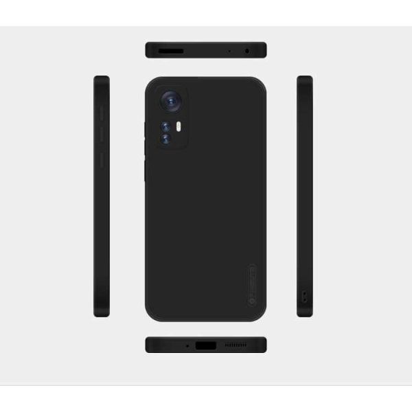 Xiaomi Mi 12 Pro/12S Pro - Silikoneskal mikrofiber Black